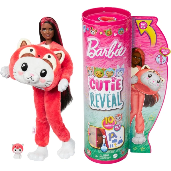 BARBIE CUTIE REVEAL DISFARCES ENGRACADOS DE ANIMAIS SORTIDA MATTEL