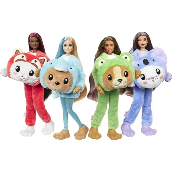 BARBIE CUTIE REVEAL DISFARCES ENGRACADOS DE ANIMAIS SORTIDA MATTEL