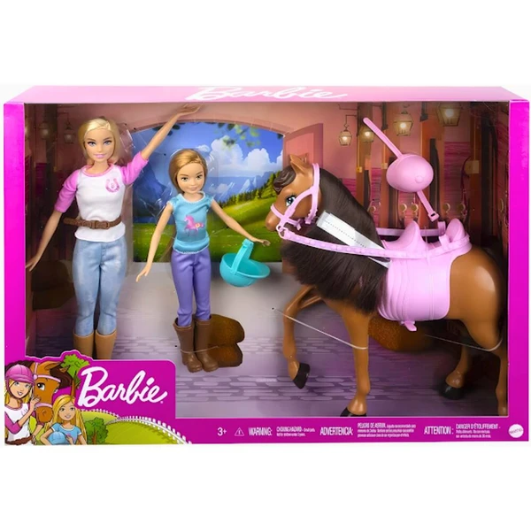 BARBIE LIÇÕES DE MONTAR A CAVALO MATTEL