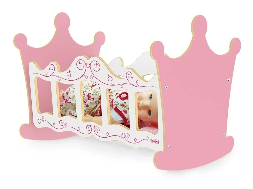 BERÇO BONECAS PRINCESAS JUNGES
