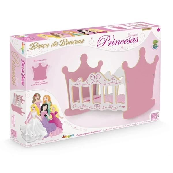 BERÇO BONECAS PRINCESAS JUNGES