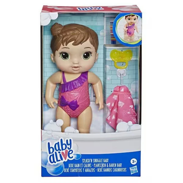BONECA BABY ALIVE BANHOS CARINHOSOS HASBRO