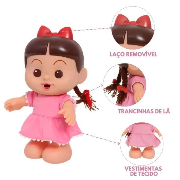 BONECA BABY BRINK ROSINHA 26 CM