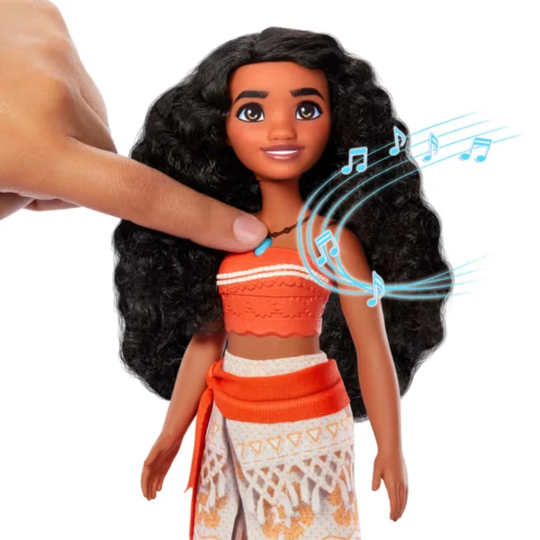 BONECA PRINCESA MOANA MUSICA MÁGICA MATTEL