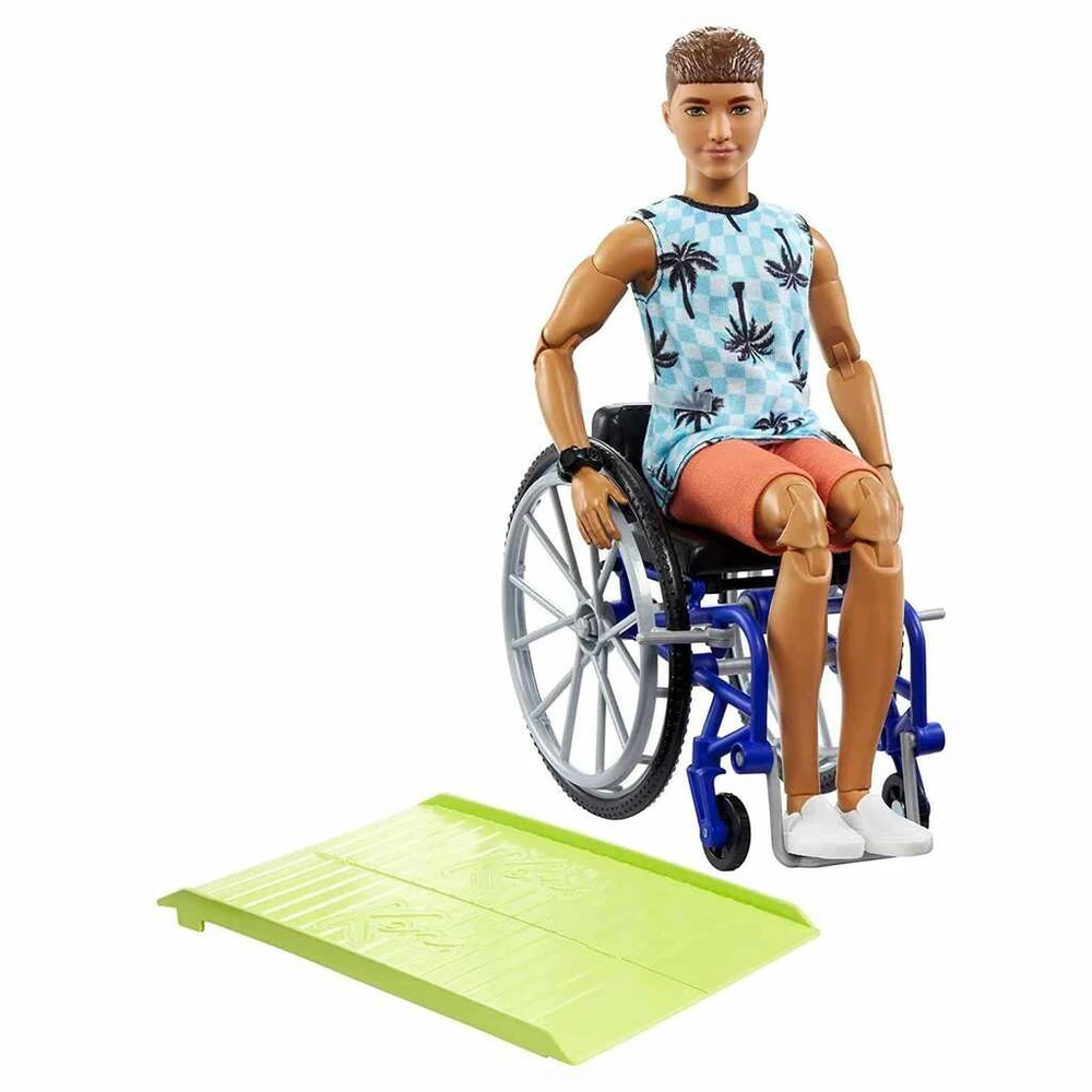BONECO BARBIE FASHIONISTA CADEIRA DE RODAS KEN MATTEL
