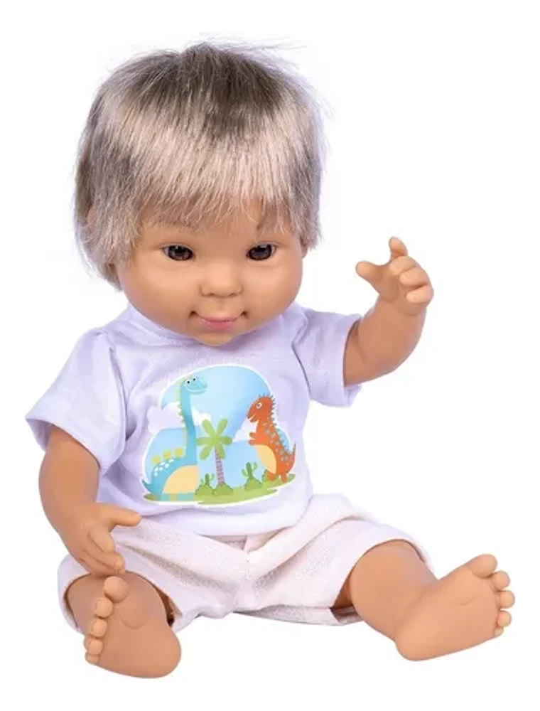 BONECO COTIPLAS DOWN MENINO LOIRO
