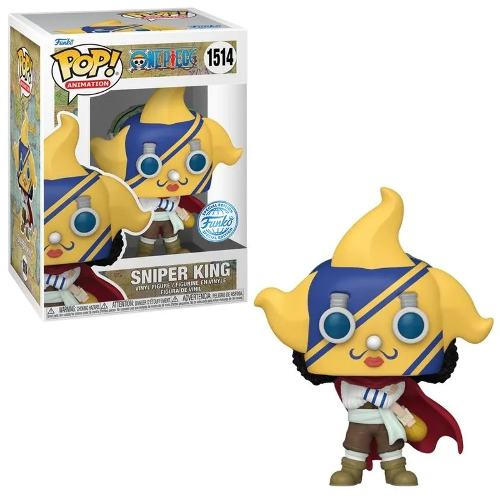 BONECO FUNKO POP ONE PIECE SNIPER KING CANDIDE
