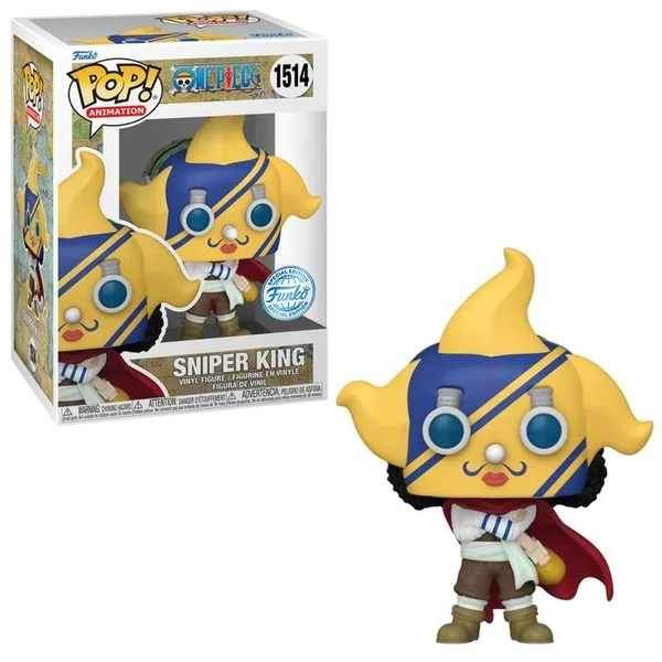 BONECO FUNKO POP ONE PIECE SNIPER KING CANDIDE