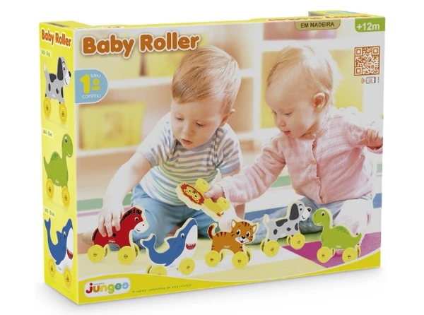 CARRINHO DINO BABY ROLLER DINO