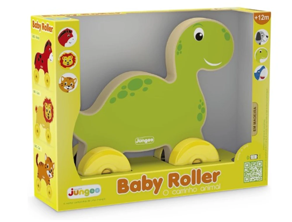 CARRINHO DINO BABY ROLLER DINO
