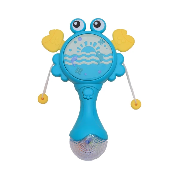 CHOCALHO CARANGUEJO MUSICAL AZUL ZIPPY TOYS
