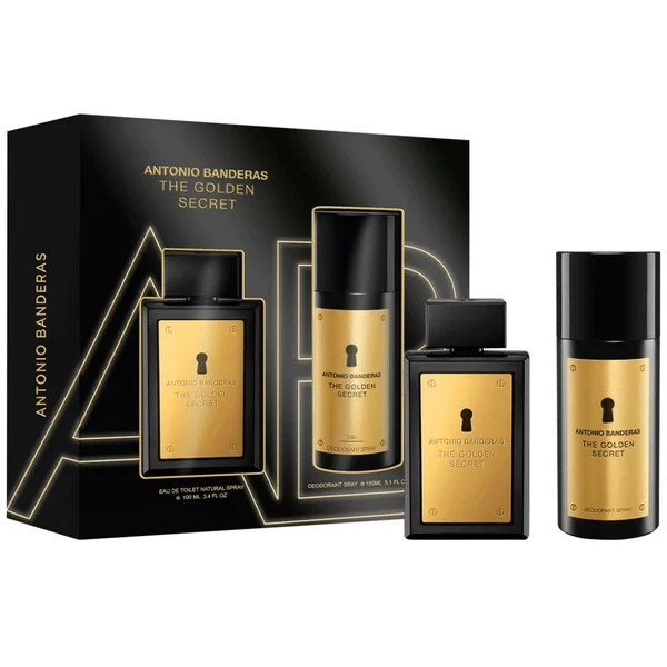 COFFRET BANDERAS THE GOLDEN SECRET 100ML + DESODORANTE 150ML