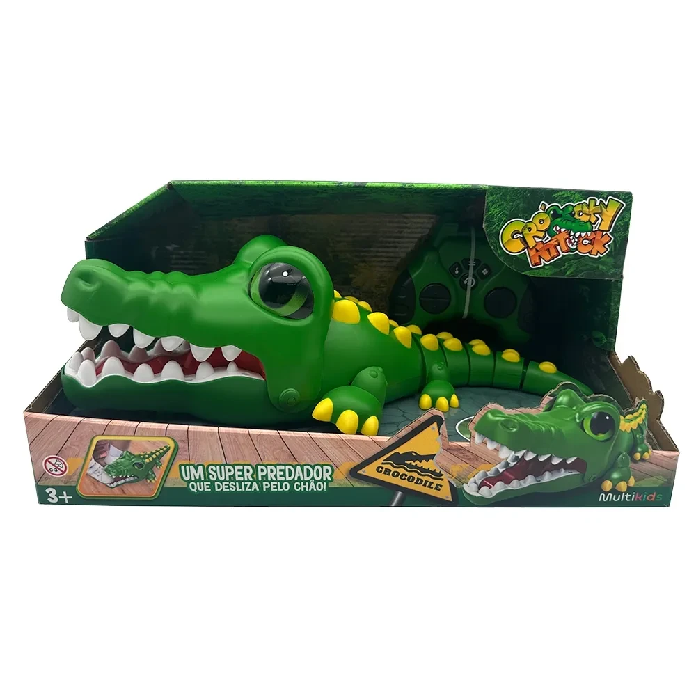 CROCODILO DE CONTROLE REMOTO ATTACK CROCKY MULTIKIDS