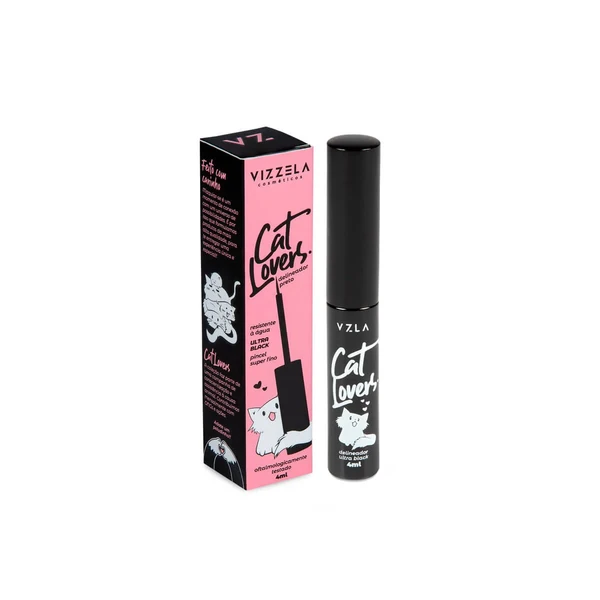 DELINEADOR VIZZELA ULTRA BLACK CAT LOVERS