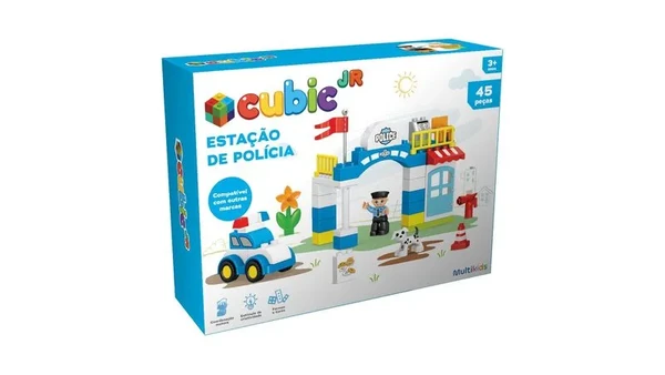 ESTAÇÃO DE POLÍCIA CUBIC JR MULTIKIDS