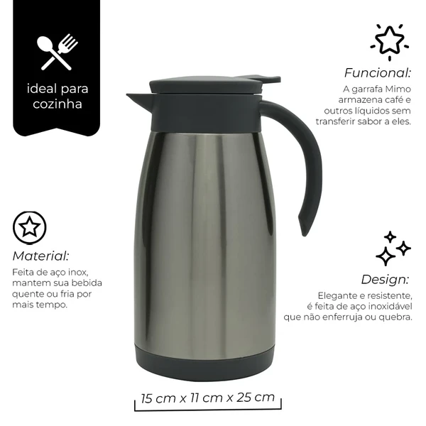GARRAFA TÉRMICA 1L MIMO