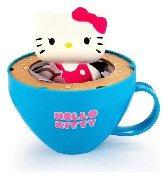 HELLO KITTY XÍCARA CAPPUCCINO COM SURPRESA FUN