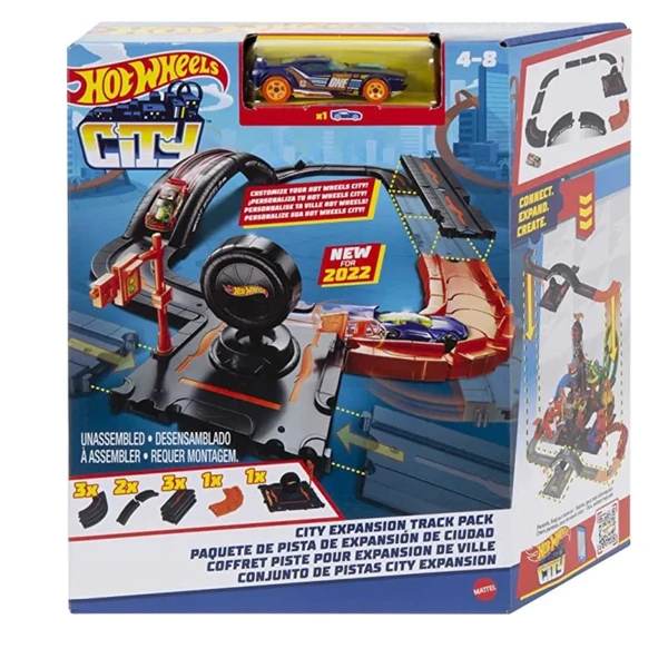 HOT WHEELS CITY PISTA CONJUNTO DE EXPANSÃO MATTEL