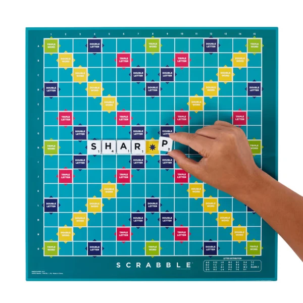 JOGO DE TABULEIRO SCRABBLE 2 EM 1 MATTEL