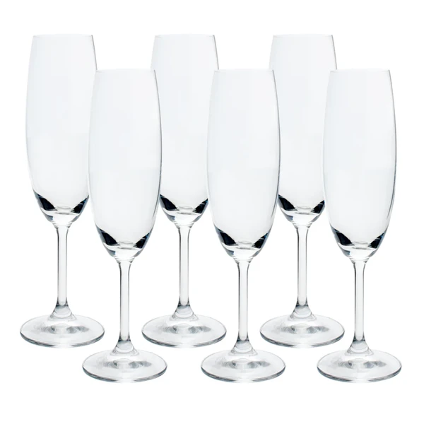 JOGO DE TAÇAS CHAMPANHE FULL FIT C/6 220ML ANNA