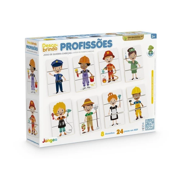 JOGO DESCOBRINDO PROFISSÕES JUNGES