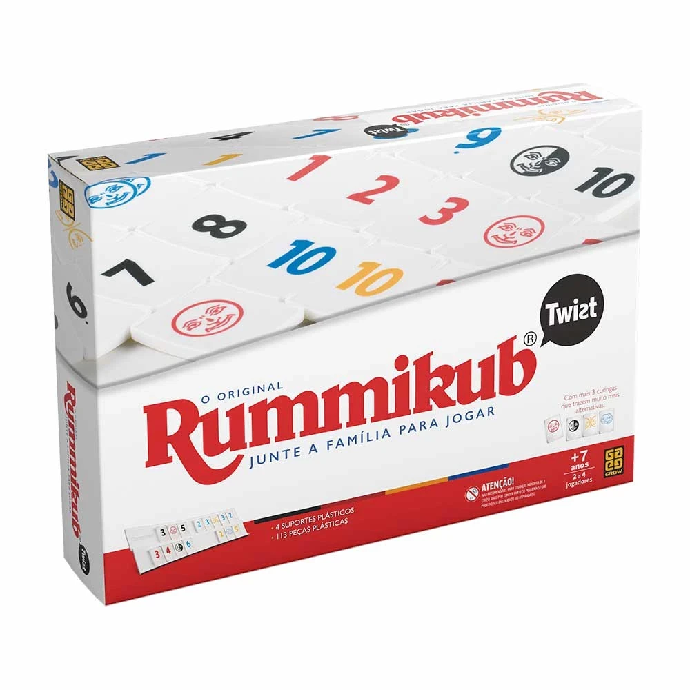 JOGO GROW RUMMIKUB TWIST