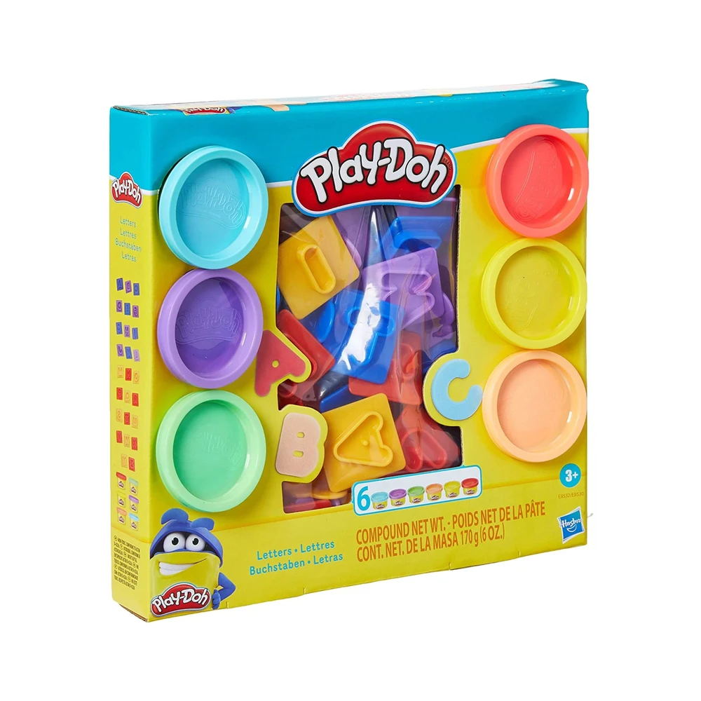 JOGO HASBRO PLAY-DOH FUNDAMENTAL LETTERS