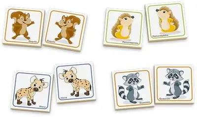 JOGO JUNGES DE MEMÓRIA ANIMAIS – ESTOJO