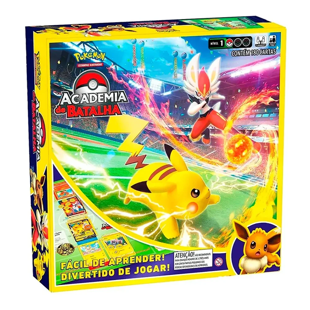 JOGO POKEMON ACADEMIA DE BATALHA COPAG