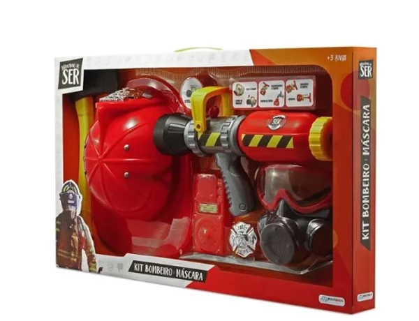 KIT BOMBEIRO MÁSCARA DE OXIGÊNIO