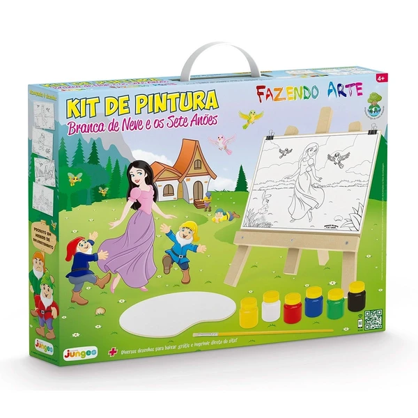 KIT PINTURA BRANCA DE NEVE JUNGES