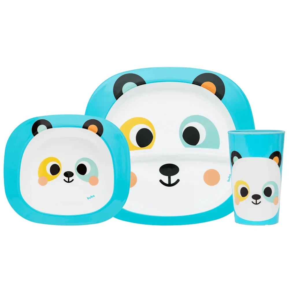 KIT REFEIÇÃO BUBA BUBAZOO PANDA