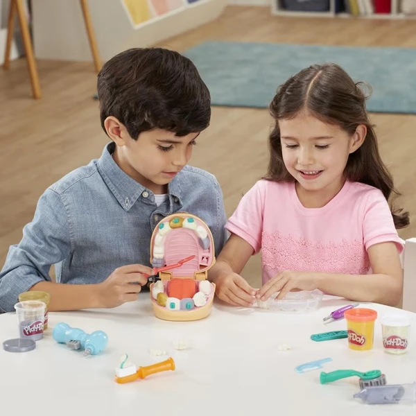 MASSINHA PLAY-DOH HASBRO BRINCADEIRA DE DENTISTA
