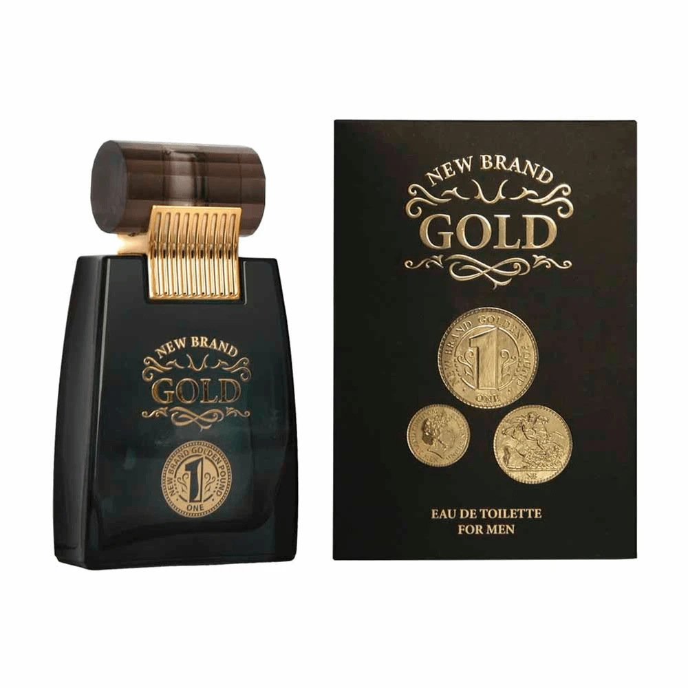 PERFUME NEW BRAND GOLD FOR MEN 100ML