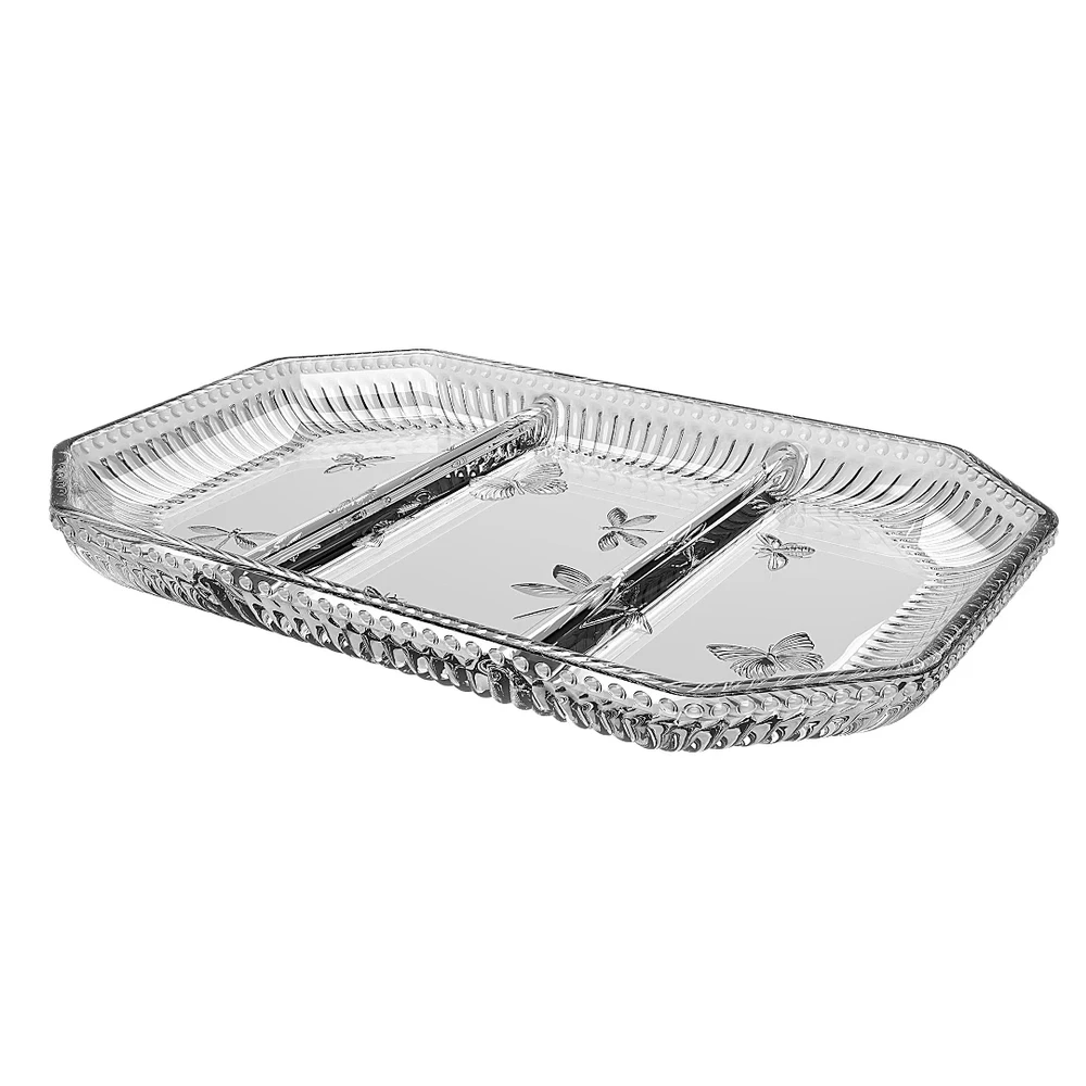 PETISQUEIRA CRISTAL ECOLÓGICO 3 DIVISÓRIAS FULL FIT TRANSPARENTE