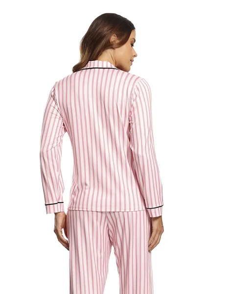 PIJAMA LONGO AMERICANO ROSA PAULIENNE