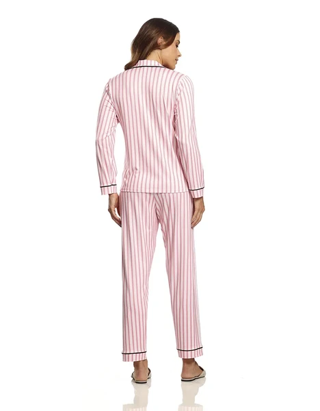 PIJAMA LONGO AMERICANO ROSA PAULIENNE