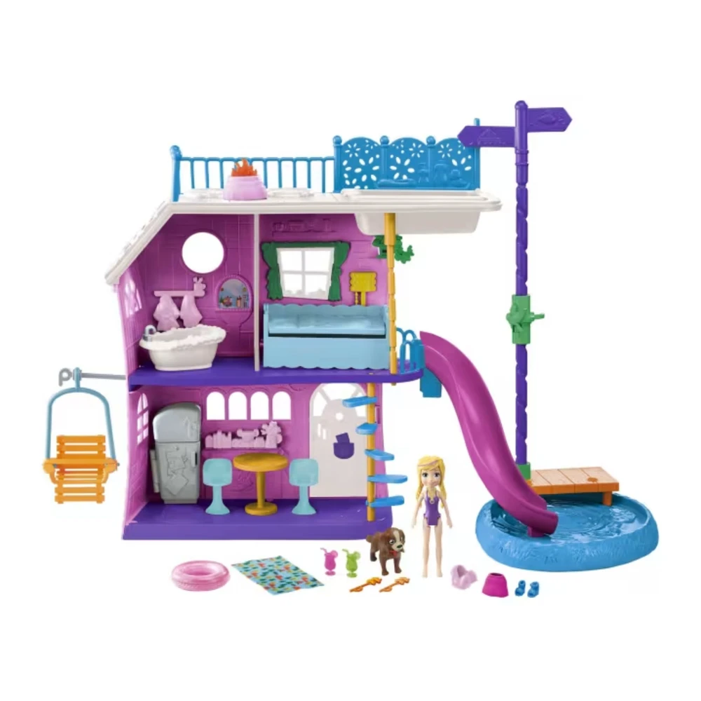 POLLY POCKET CASA DO LAGO MATTEL