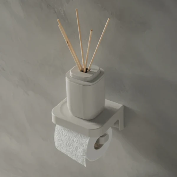 PORTA-PAPEL HIGIÊNICO DE PAREDE OU ELEVE