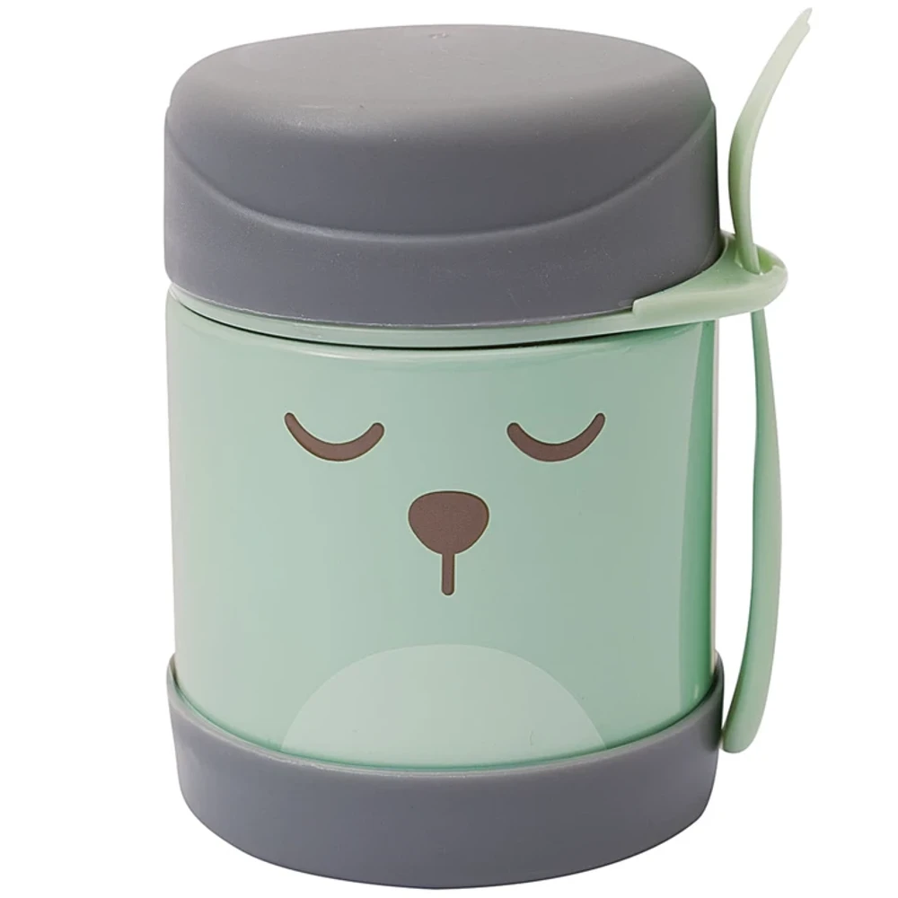 POTE TÉRMICO BUBA COM COLHER VERDE