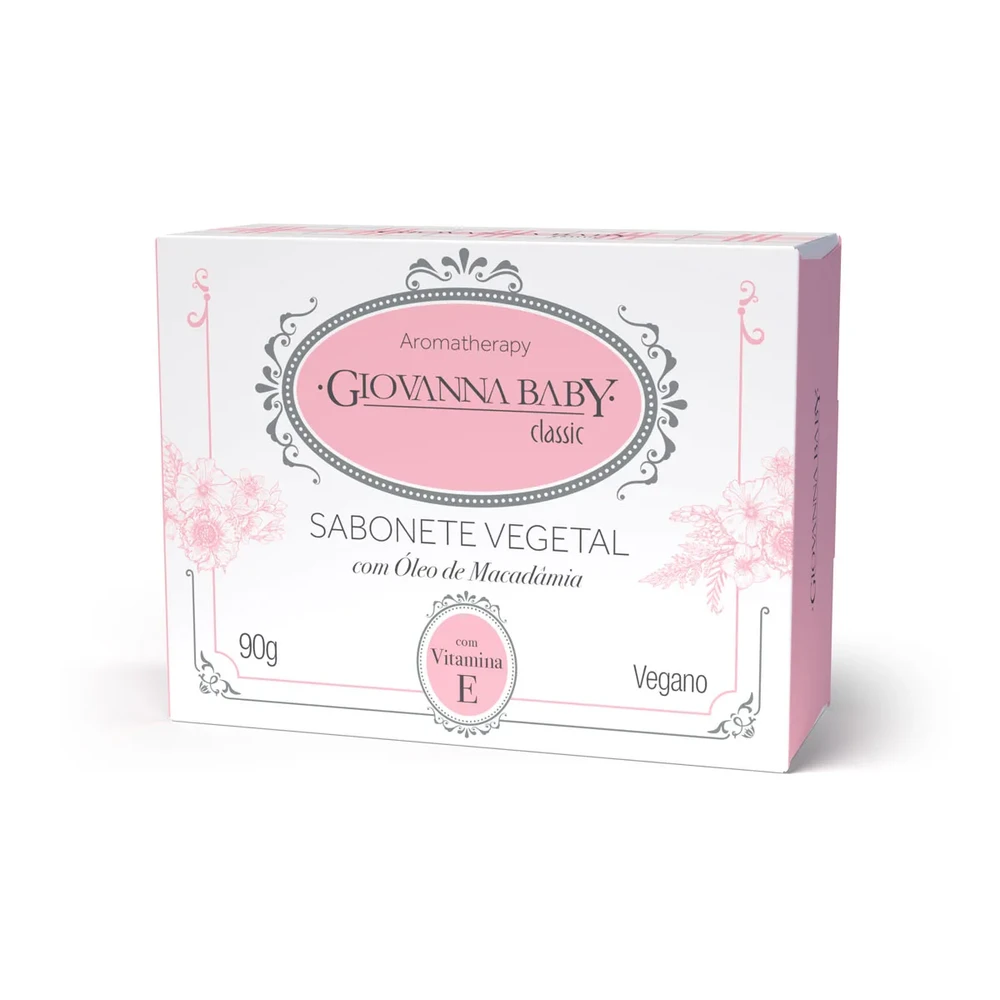 SABONETE GIOVANNA BABY VEGETAL 90G CLASSIC