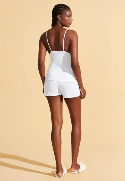 BABYDOLL EM MICROFIBRA COM RENDA AMNI RECCO