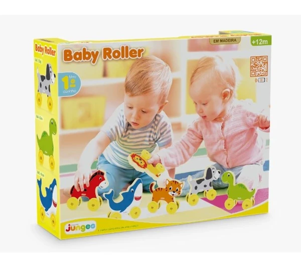 CARRINHO TUBARÃO BABY ROLLER SHARK