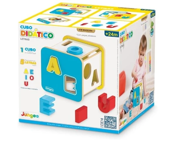 CUBO DIDÁTICO LETRAS