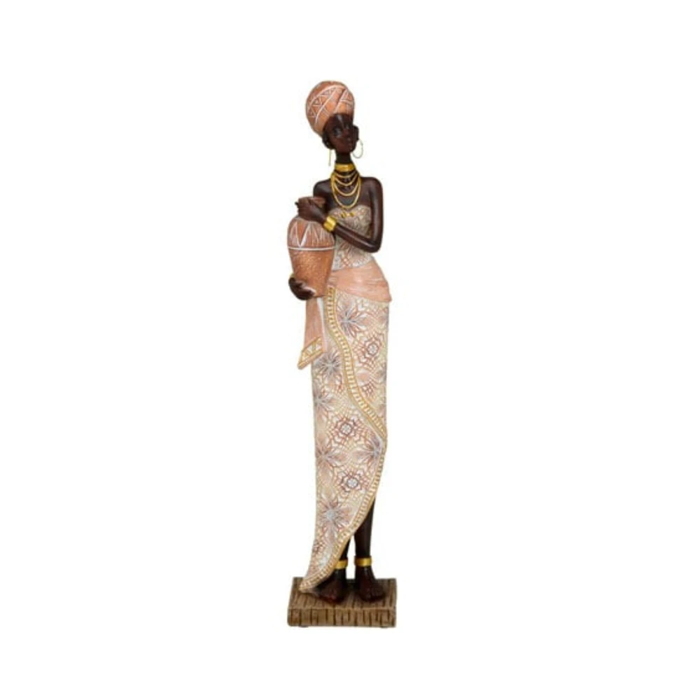 ESCULTURA AFRICANA EM RESINA MABRUK