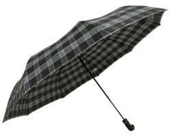 GUARDA-CHUVA VOYAGEM ABRE E FECHA AUTOMÁTICO CABO CURVO XADREZ