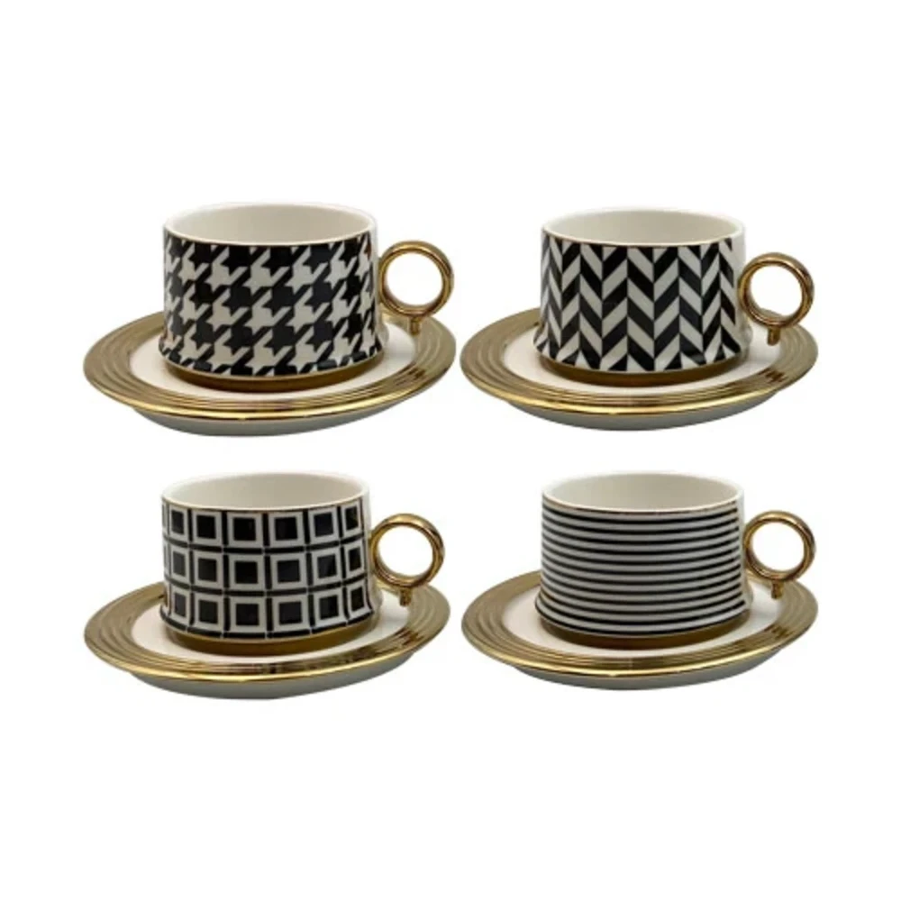 JOGO DE XÍCARAS CAFÉ MOTIF FULL FIT 8 PEÇAS 100ML
