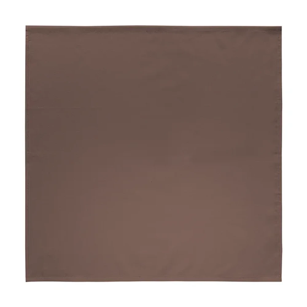 KIT DE GUARDANAPOS 45X45 4 PEÇAS MARROM COPA E CIA