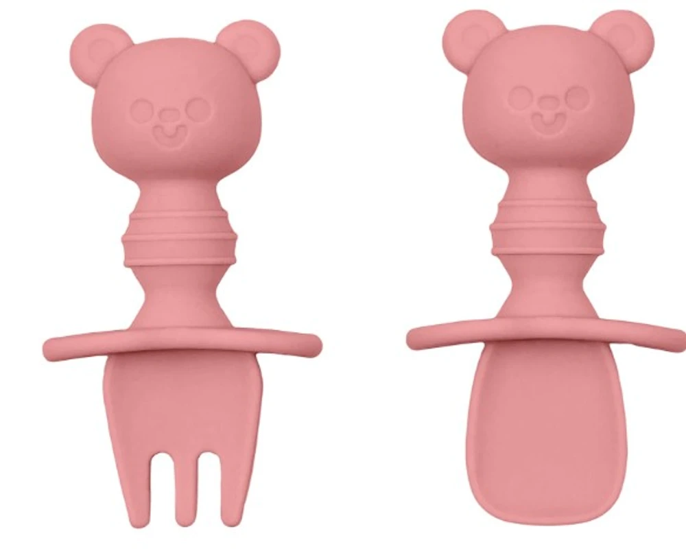 KIT TALHERES SILICONE URSINHO BUBA