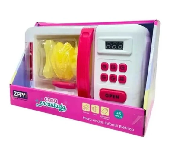 MICROONDAS COM LUZ E SOM ZIPPY TOYS